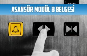asansor modul b belgesi