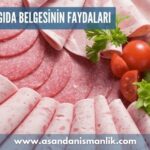 helal gida belgesinin faydalari