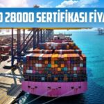 iso 28000 sertifikasi fiyati