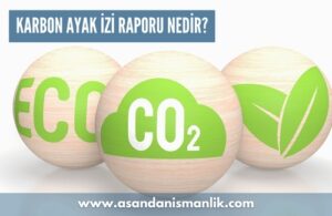 karbon ayak izi raporu nedir