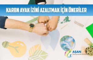 karbon ayak izini azaltmak icin oneriler