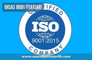 ohsas 18001 fiyatlari