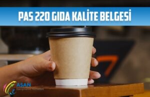 pas 220 gida kalite belgesi