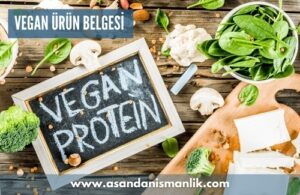 vegan urun belgesi