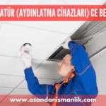 armatur aydinlatma cihazlari ce belgesi