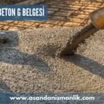 hazir beton g belgesi