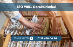 iso 9001 gereksinimleri