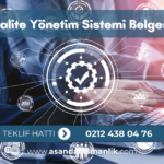 kalite yonetim sistemi belgesi
