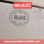 rohs belgesi